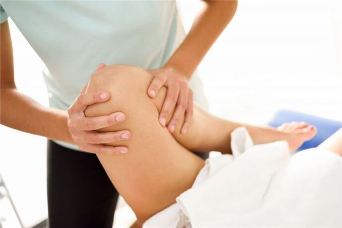 масаж за артроза на коляното